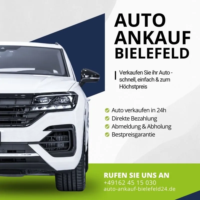 Auto verkaufen in Bielefeld mit Bestpreisgarantie